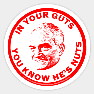 ANTI-BARRY GOLDWATER SLOGAN Sticker